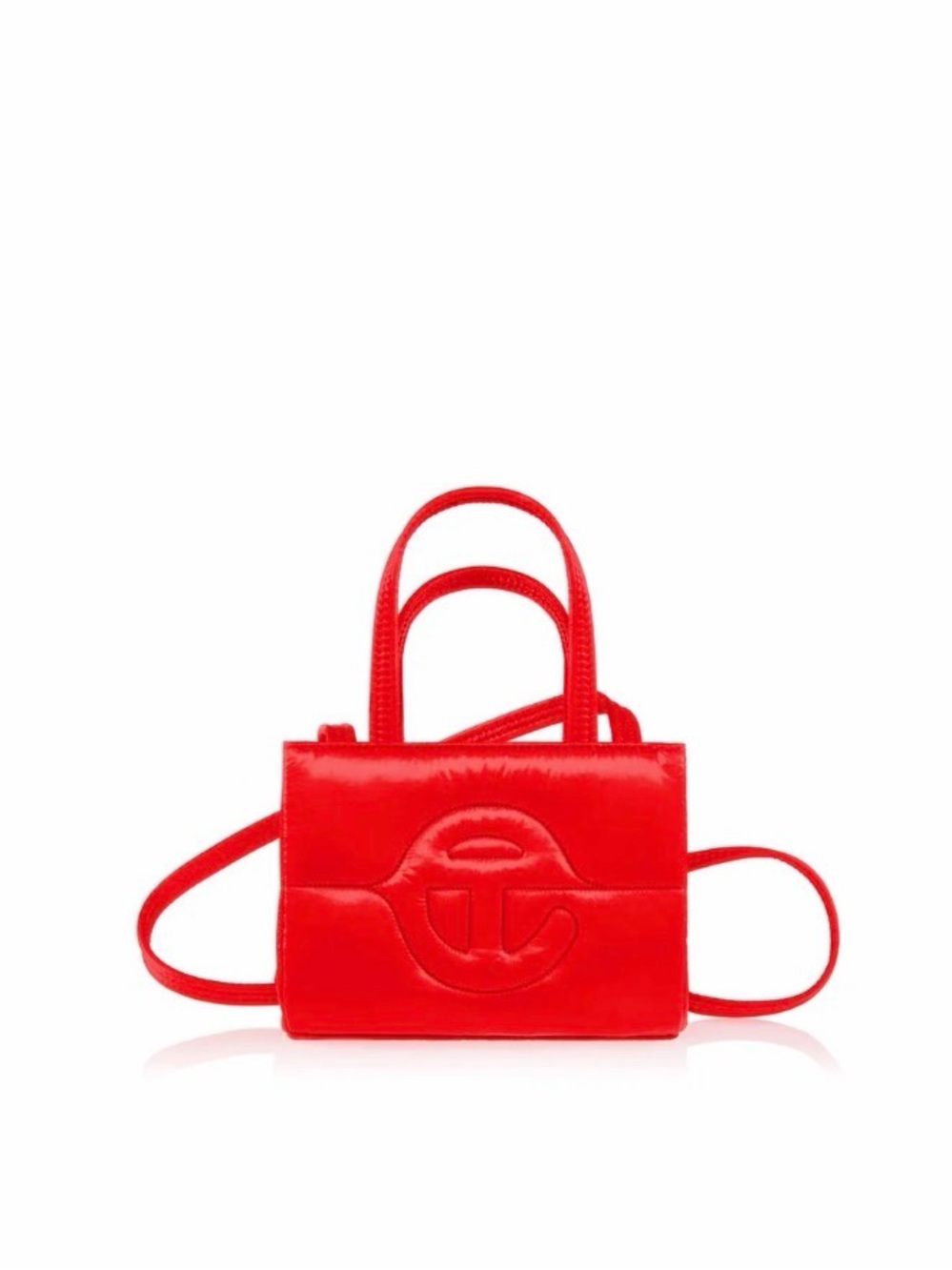 Telfar Small Puff Shopper - Red